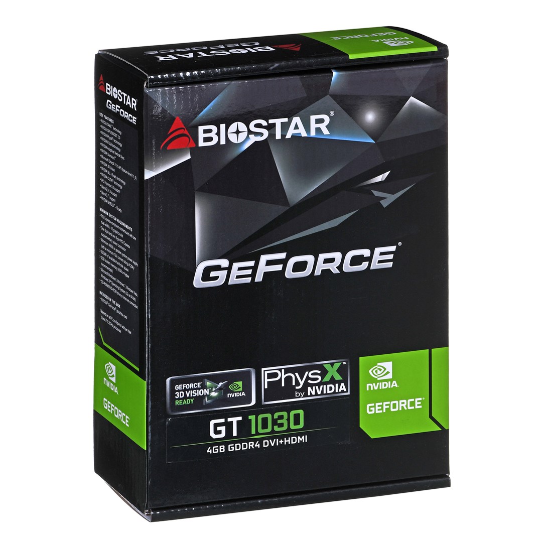 Grafička kartica BIOSTAR GeForce GT1030 (4 GB GDDR4)-0