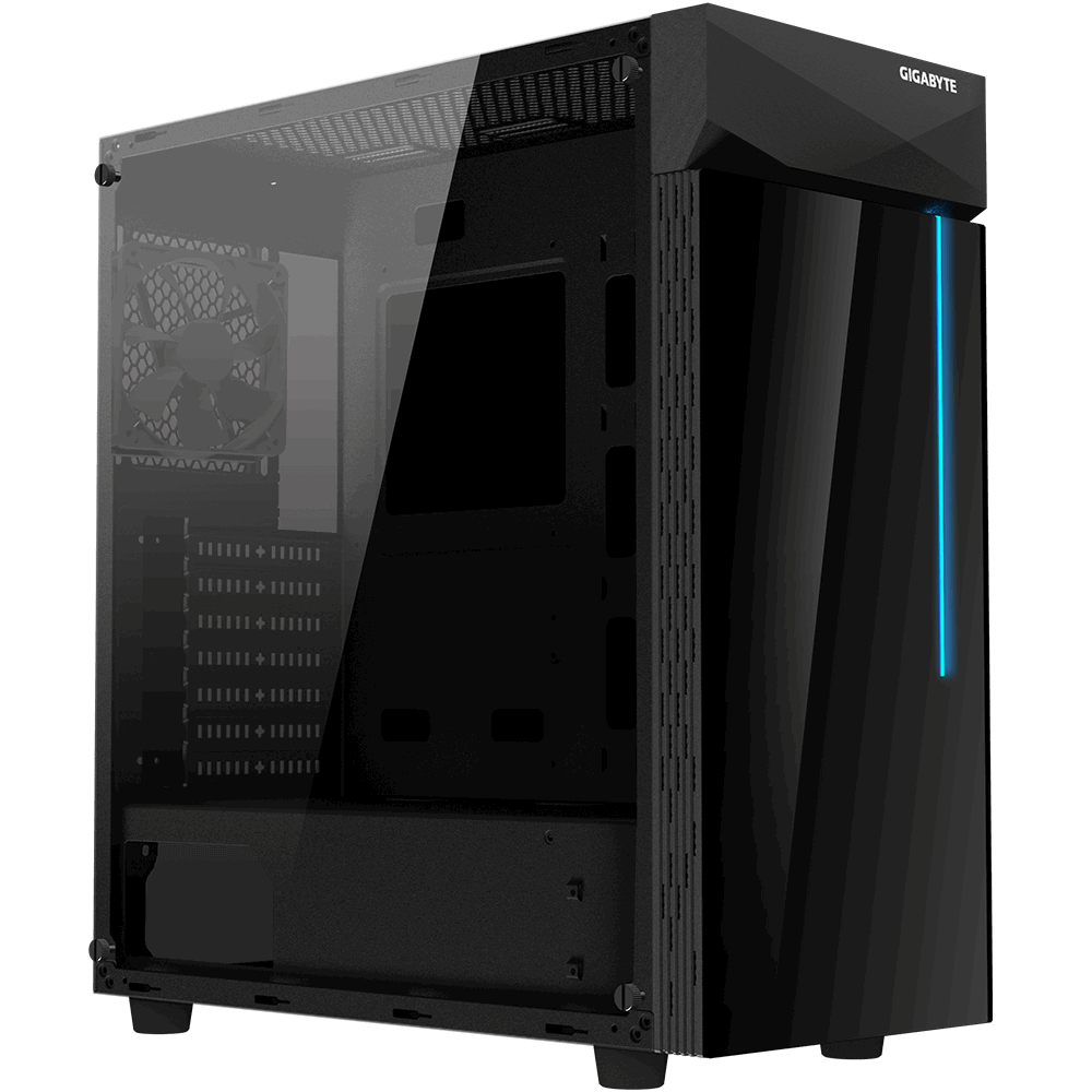 Gigabyte C200 Midi Tower Black-0