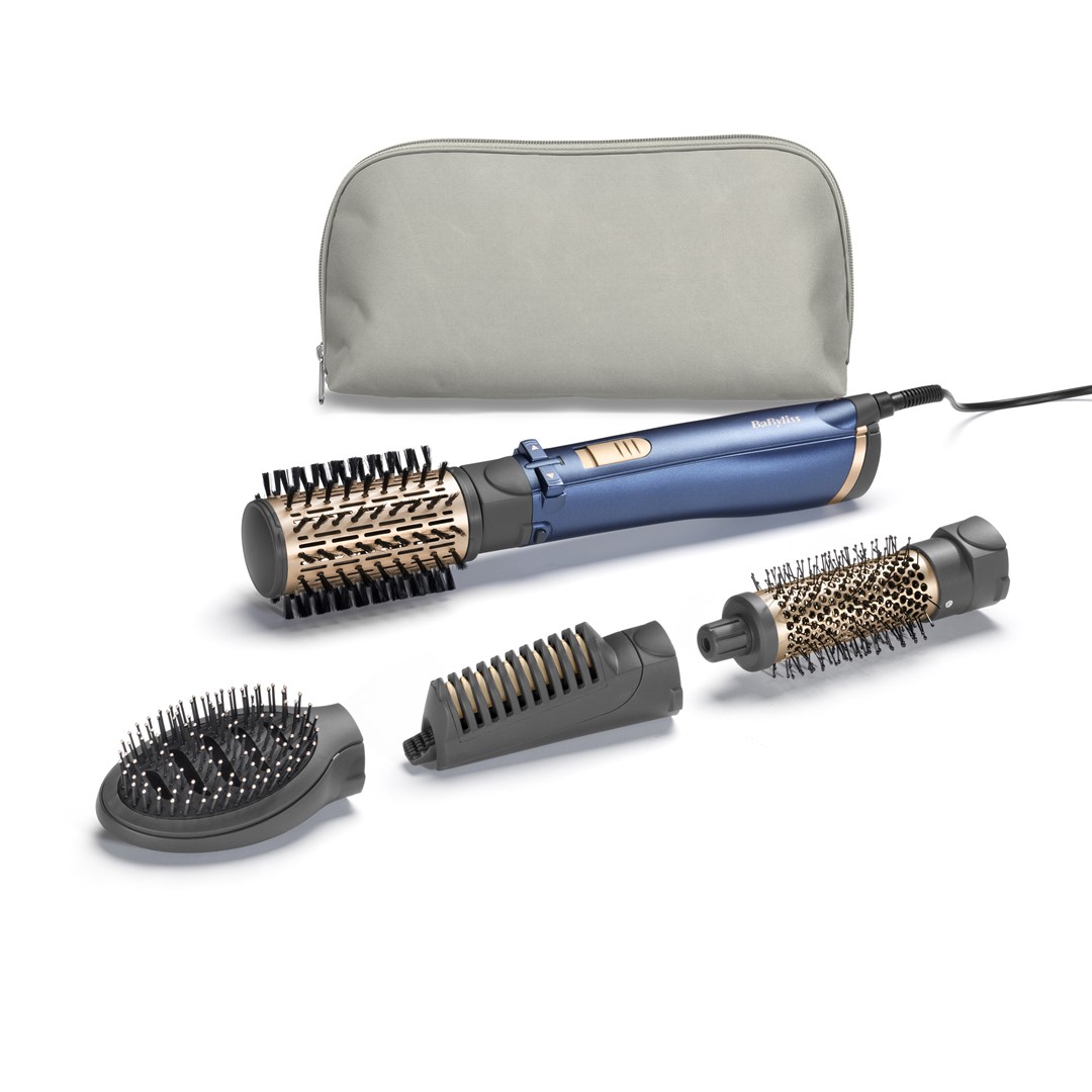 Hot air brush BABYLISS BaByliss Style Pro 1000 (1000 W, 2 temperature settings, 4 attachments)-1