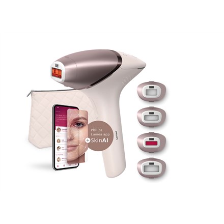 IPL uređaj PHILIPS Lumea BRI977/00 (Intense Pulsed Light, 450.000 bljeskova, nastavci za tijelo, lice, bikini i pazuhe, bežični + žičani, Pink Gold)-18