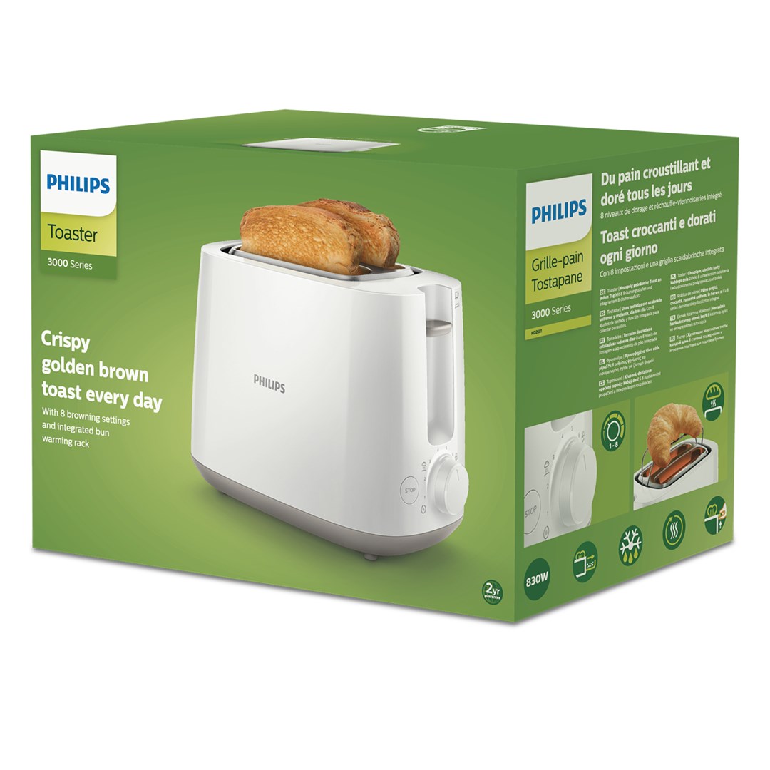 Toster PHILIPS Daily Collection HD2581/00 (bijela boja)-2