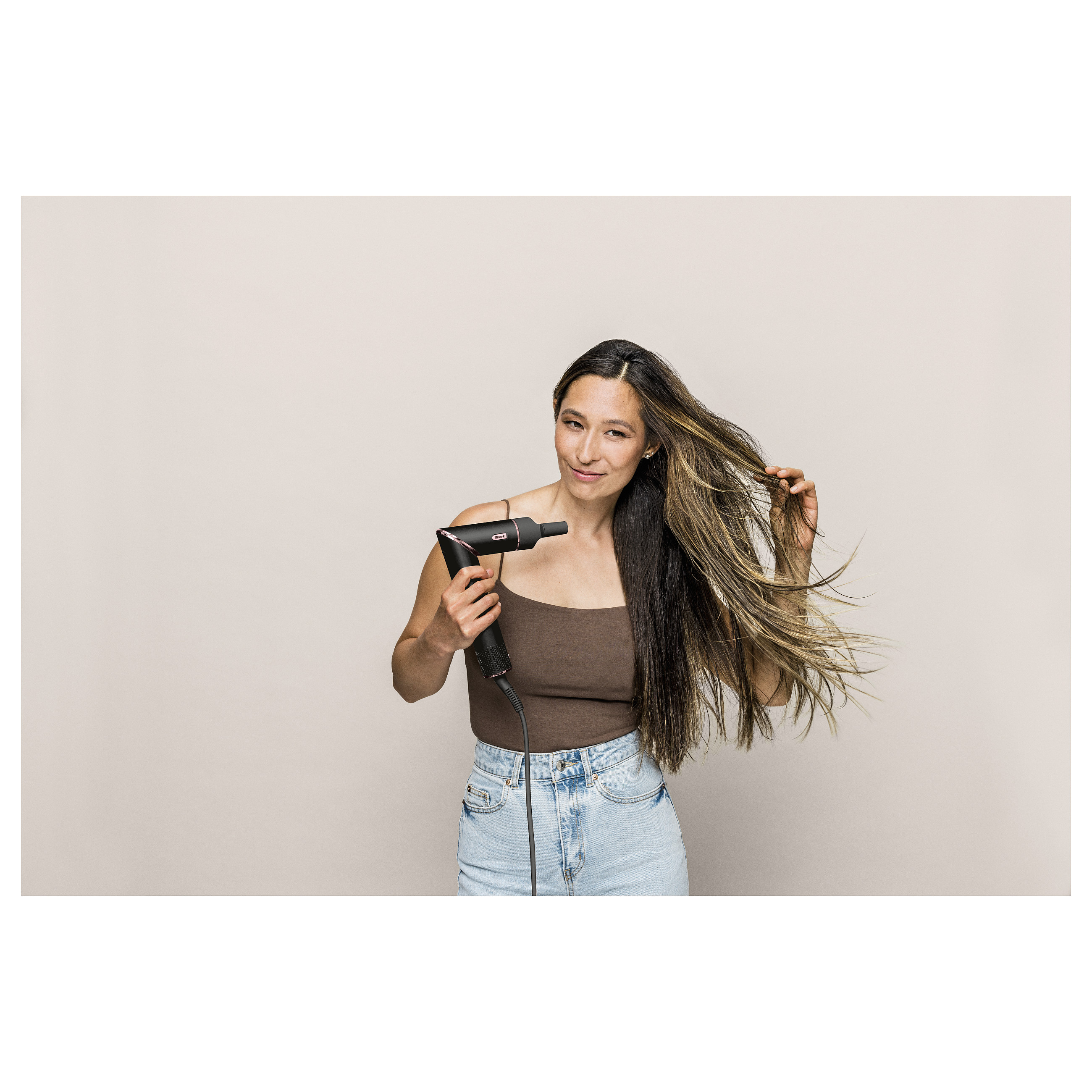 Shark FlexStyle 5-in-1 Multistyler Warm Black, Pink 1400 W 2.5 m-2