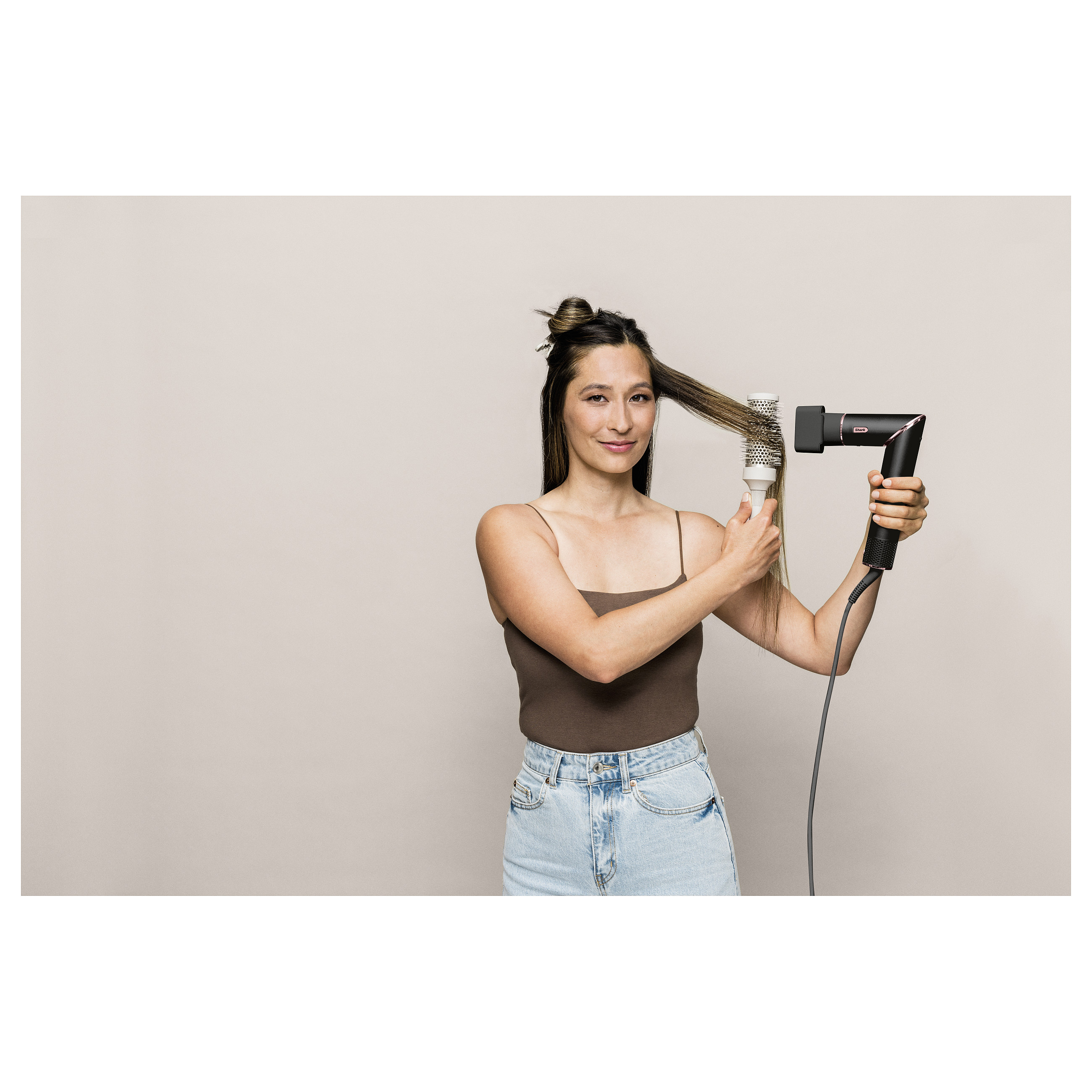 Shark FlexStyle 5-in-1 Multistyler Warm Black, Pink 1400 W 2.5 m-5