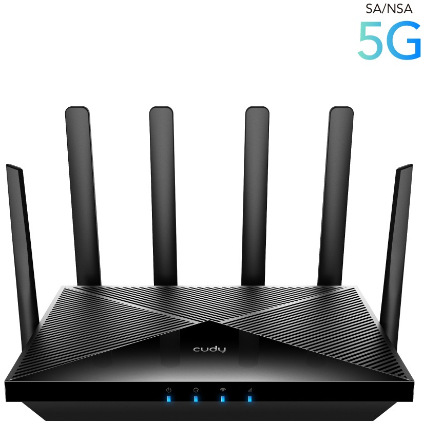 Router CUDY P5_EU LAN Gigabit AX3000 WiFi 6 Mesh 5G Dual SIM-4