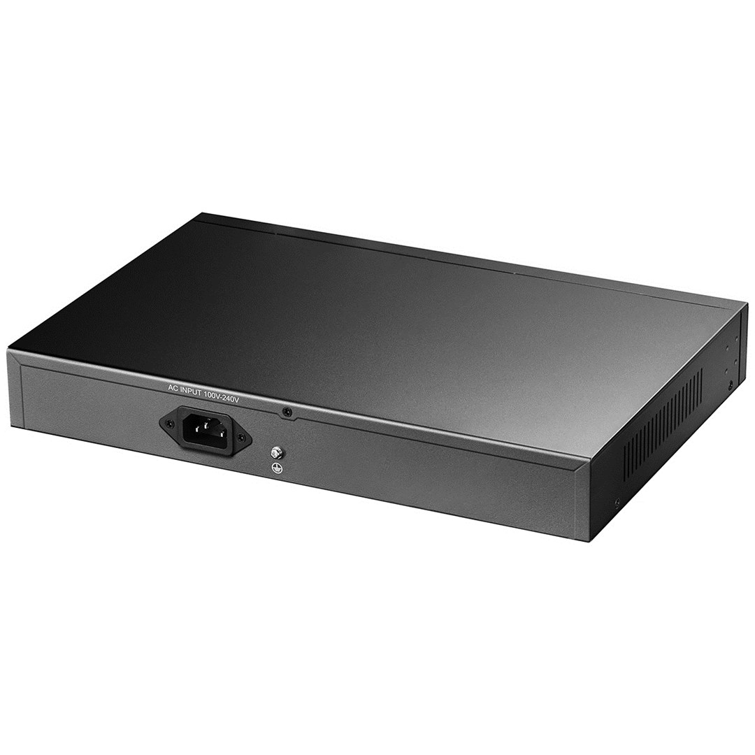 Cudy FS1018PS1 network switch Fast Ethernet (10/100) Power over Ethernet (PoE) Grey-1
