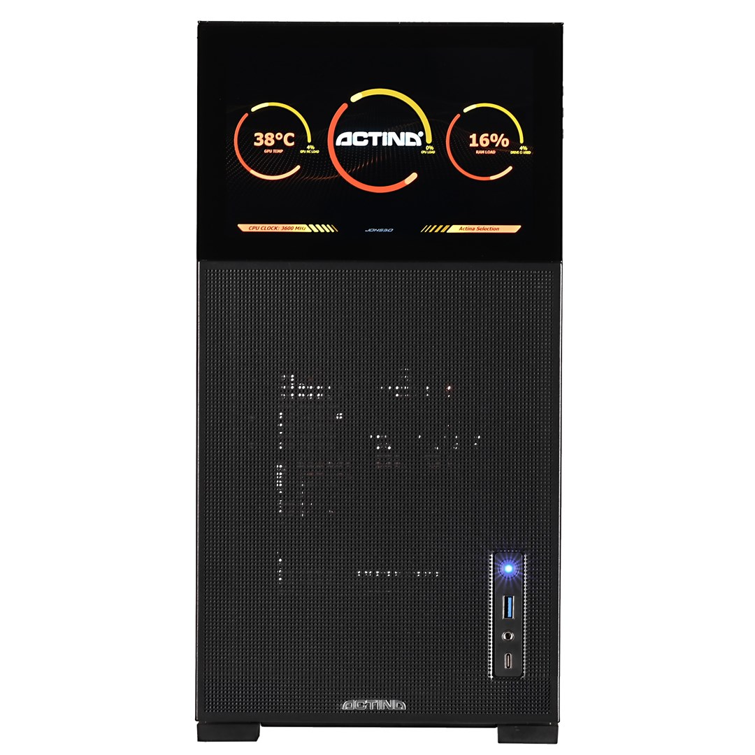 Actina 5901443401568 PC AMD Ryzen™ 5 5600X 32 GB DDR4-SDRAM 1 TB SSD NVIDIA GeForce RTX 4060 Midi Tower Black-11