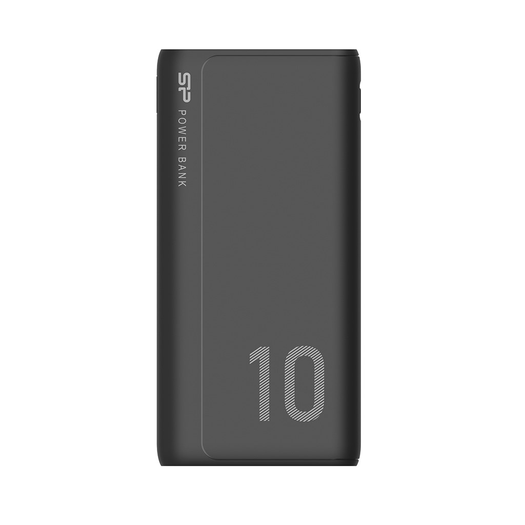 SILICON POWER GP15 Powerbank External battery 10000 mAh 2x USB 2.1A (SP10KMAPBKGP150K) Black-0