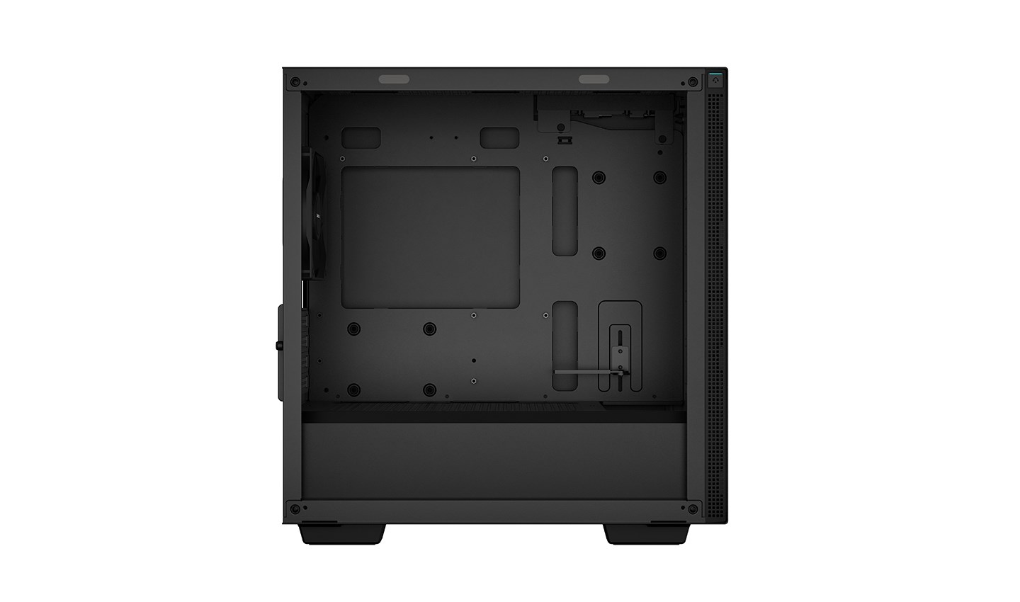 Kućište DEEPCOOL CH370 crna (Mini Tower, Tempered glass, 2x 3.5" i 3x 2.5" bay)-5