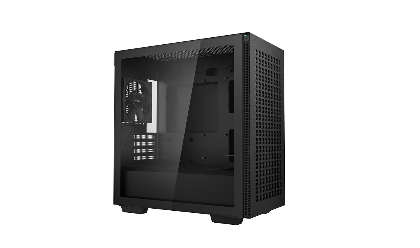 Kućište DEEPCOOL CH370 crna (Mini Tower, Tempered glass, 2x 3.5" i 3x 2.5" bay)-10