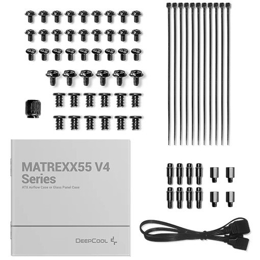 Kućište za računalo DEEPCOOL MATREXX 55 MESH V4 C (crna boja, midi tower)-4