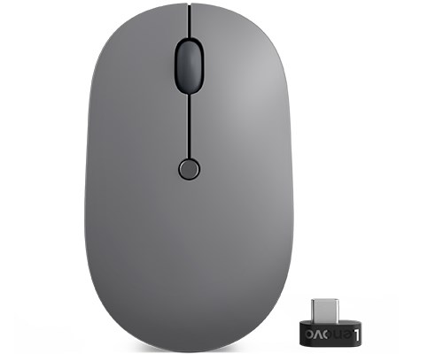 Miš LENOVO Lenovo Go mouse Office Ambidextrous (2400 dpi, 5 tipki, optički, rf wireless, usb type-c, ambidextrous)-0