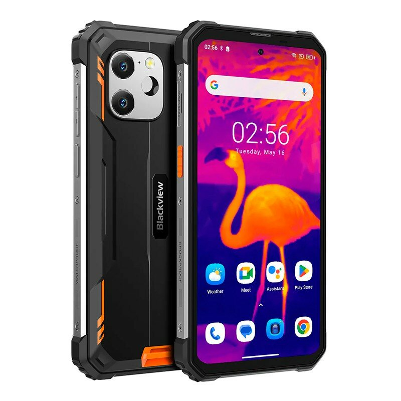Mobitel BLACKVIEW BV8900 8GB/256GB crno narančasni-1