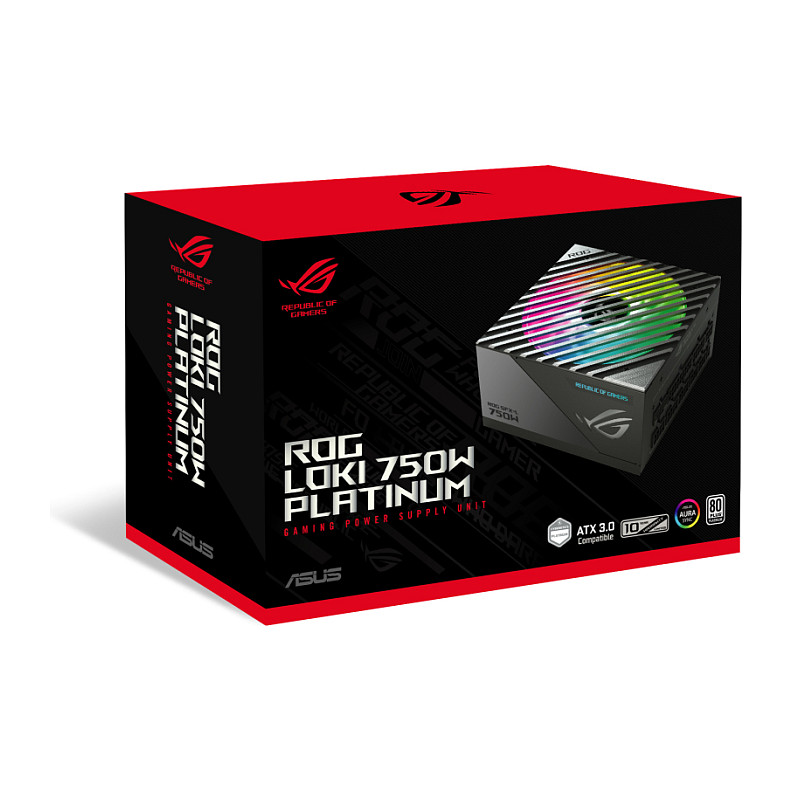 Napajanje ASUS ROG Loki SFX-L 750W Platinum 20+4 pin ATX Crno, Srebrno-8