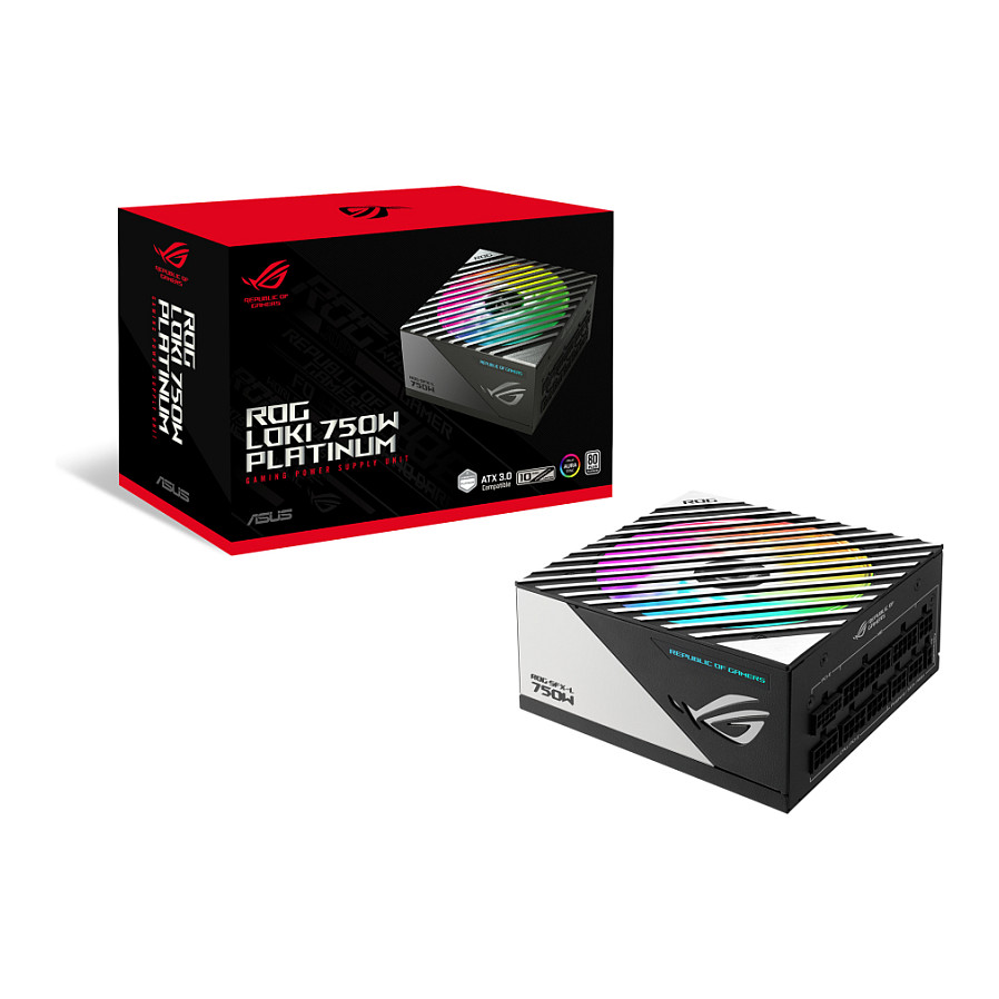 Napajanje ASUS ROG Loki SFX-L 750W Platinum 20+4 pin ATX Crno, Srebrno-9