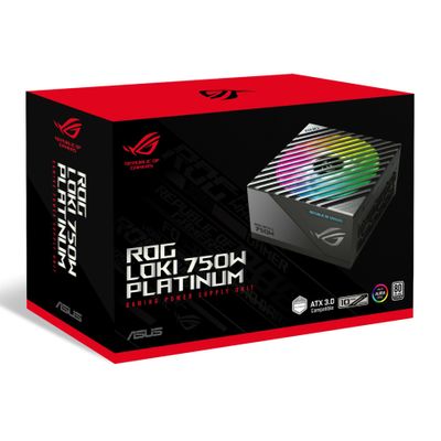 Napajanje ASUS ROG Loki SFX-L 750W Platinum 20+4 pin ATX Crno, Srebrno-3