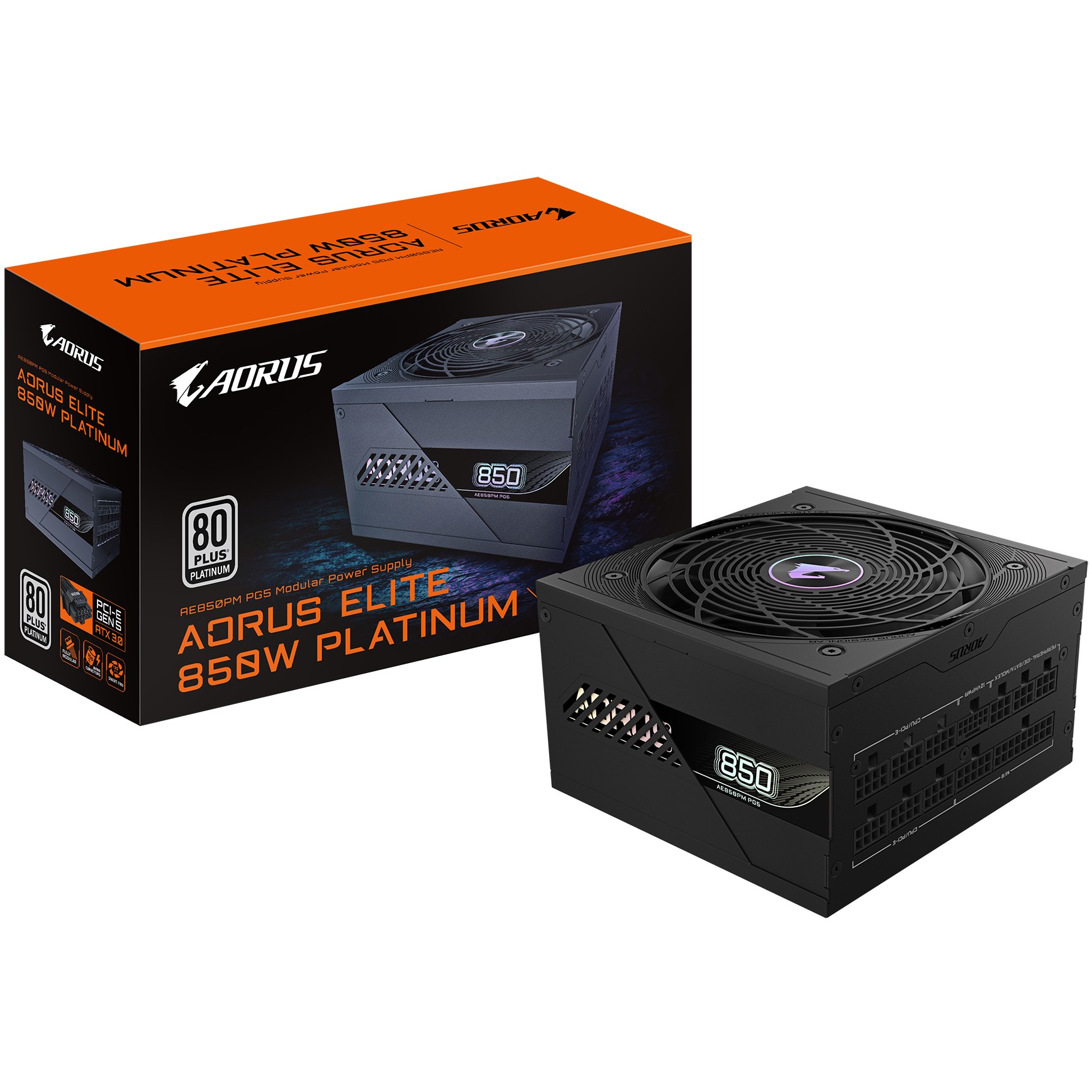 Napajanje GIGABYTE AORUS ELITE PLATINUM ATX 3.1 850W-0