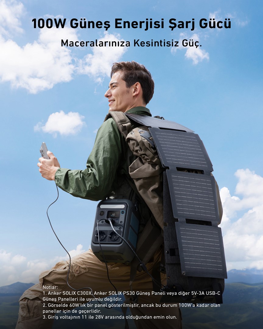 Przenośna stacja zasilania Anker Solix C300X 288Wh 300W-2