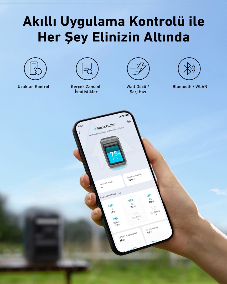 Przenośna stacja zasilania Anker Solix C300X 288Wh 300W-0