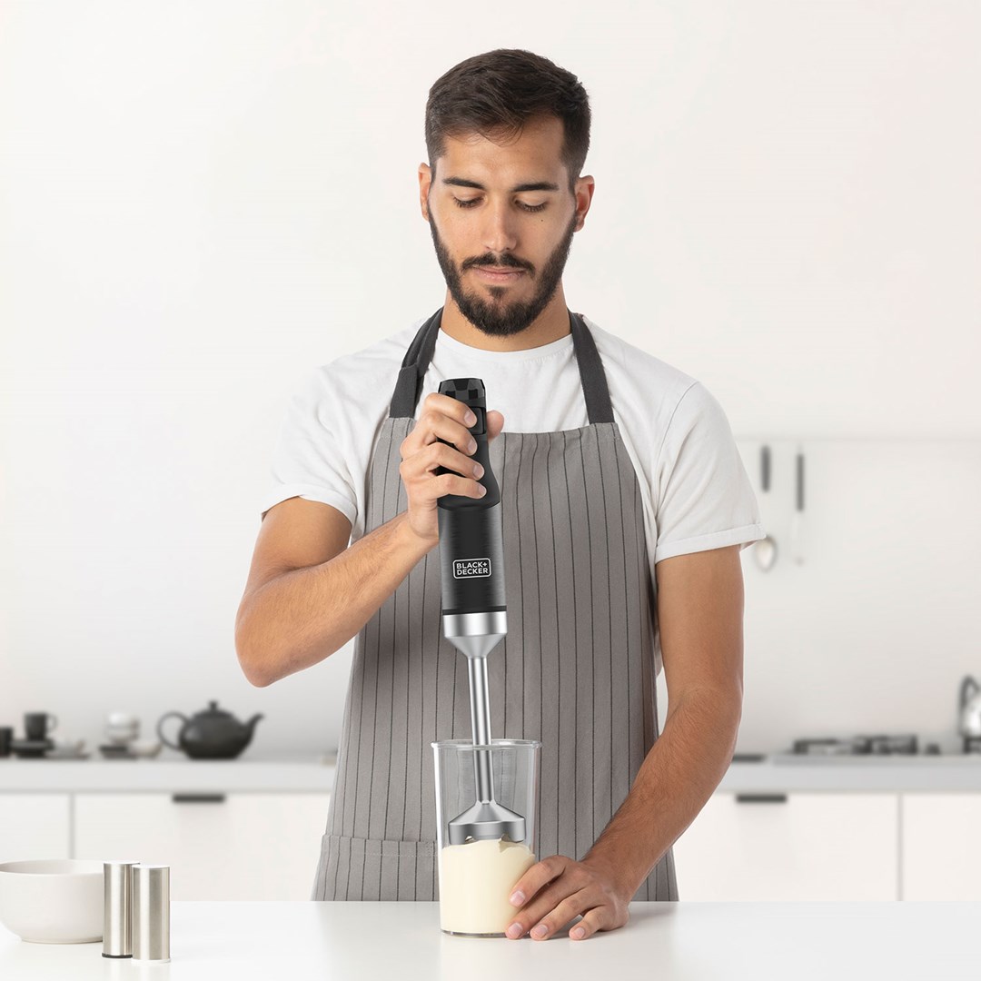Štapni mikser BLACK&DECKER BXHBA1501E (1500 W, sjeckanje, miješanje, blendanje)-6