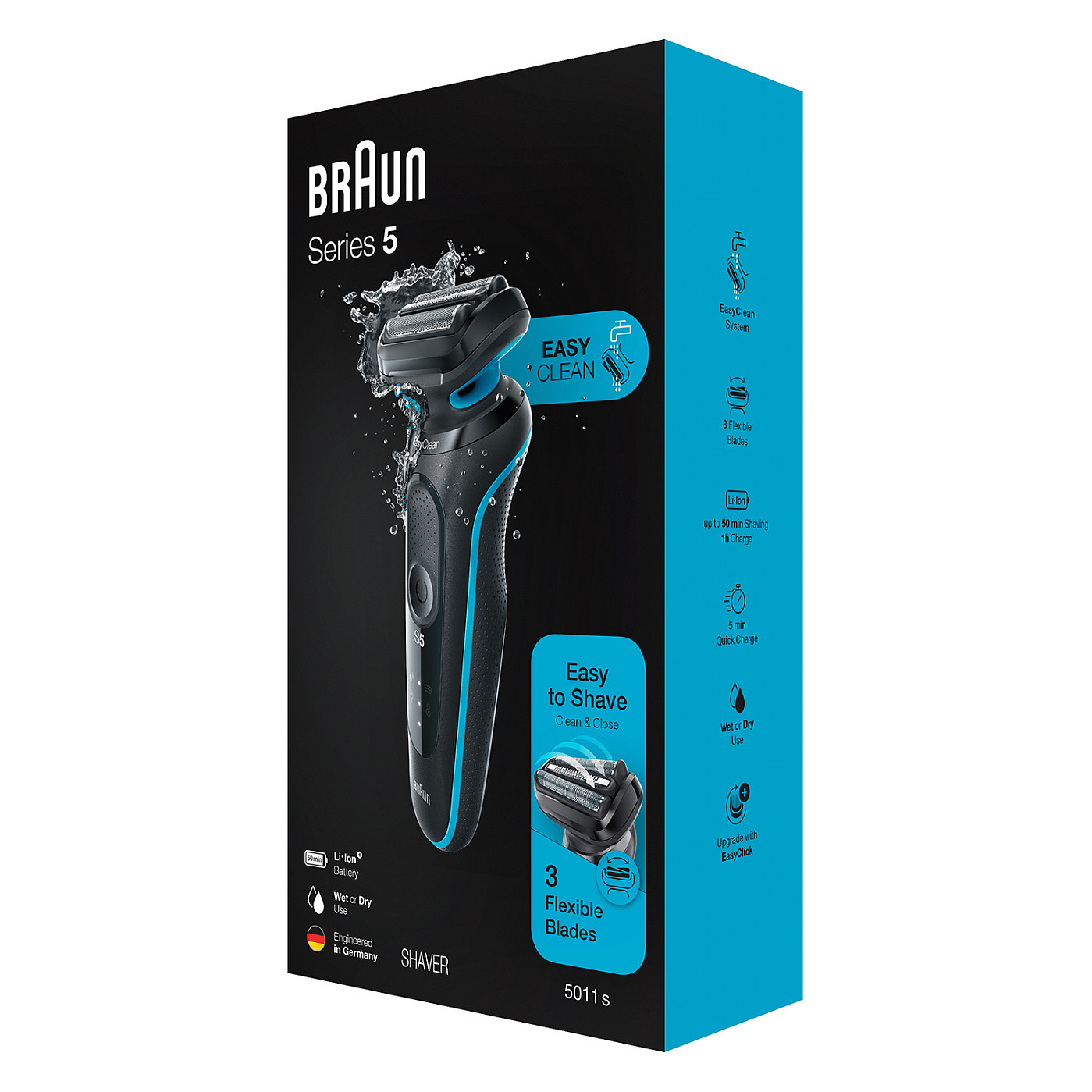 Brijac Braun SERIA 5 51-M1000S (crna boja)-6