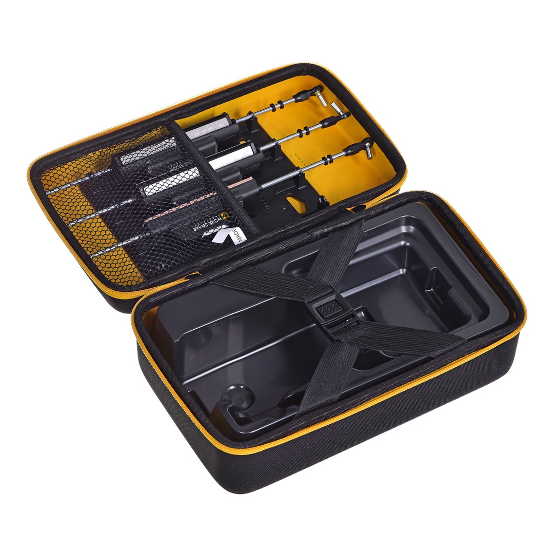 Set za oštrenje noževa WORK SHARP Precision Adjust Upgrade Kit (Tri-Brasive, keramički oštrač, kožni remen)-2