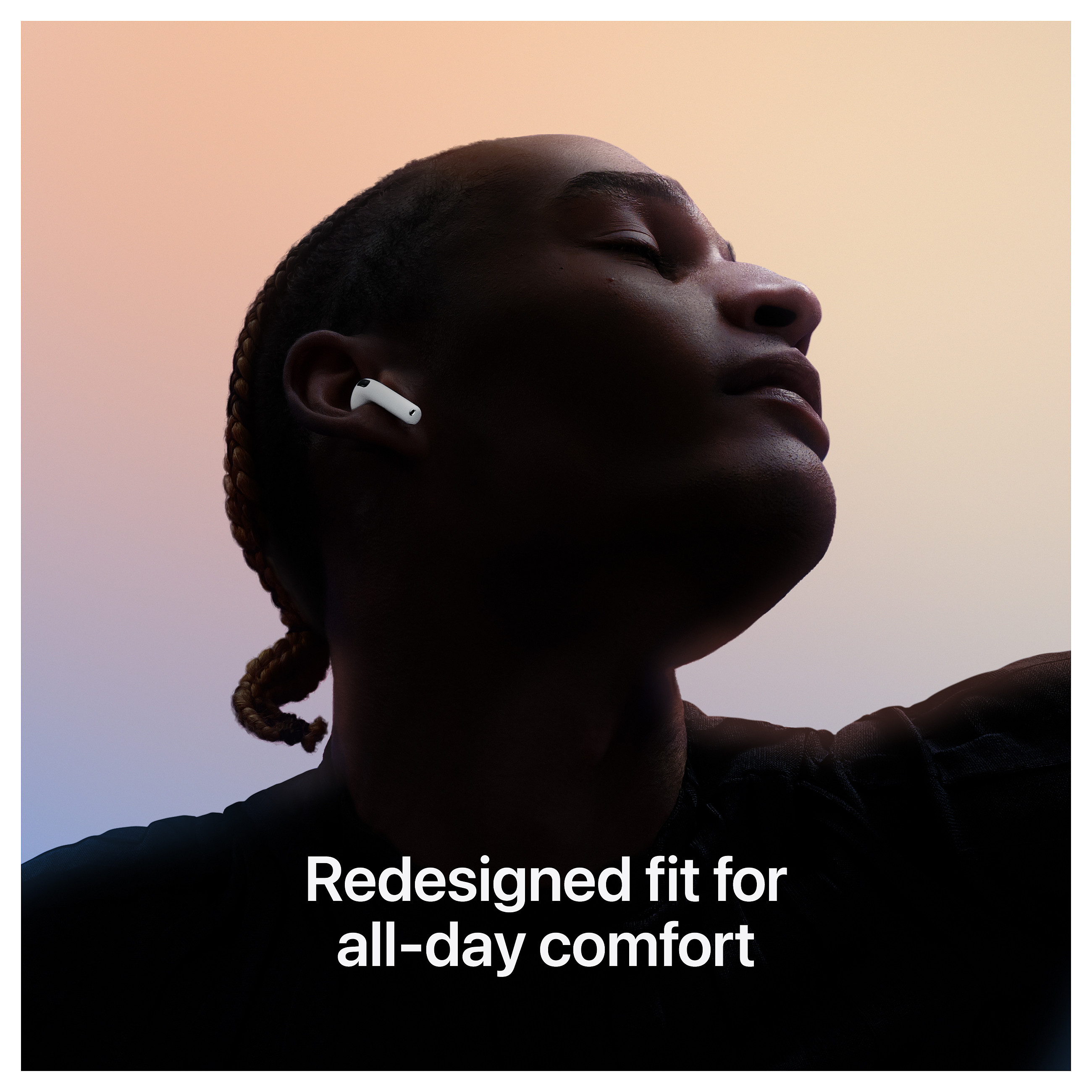 Slušalice APPLE AirPods 4 In-Ear bijele (ANC, bežične, USB-C)-4