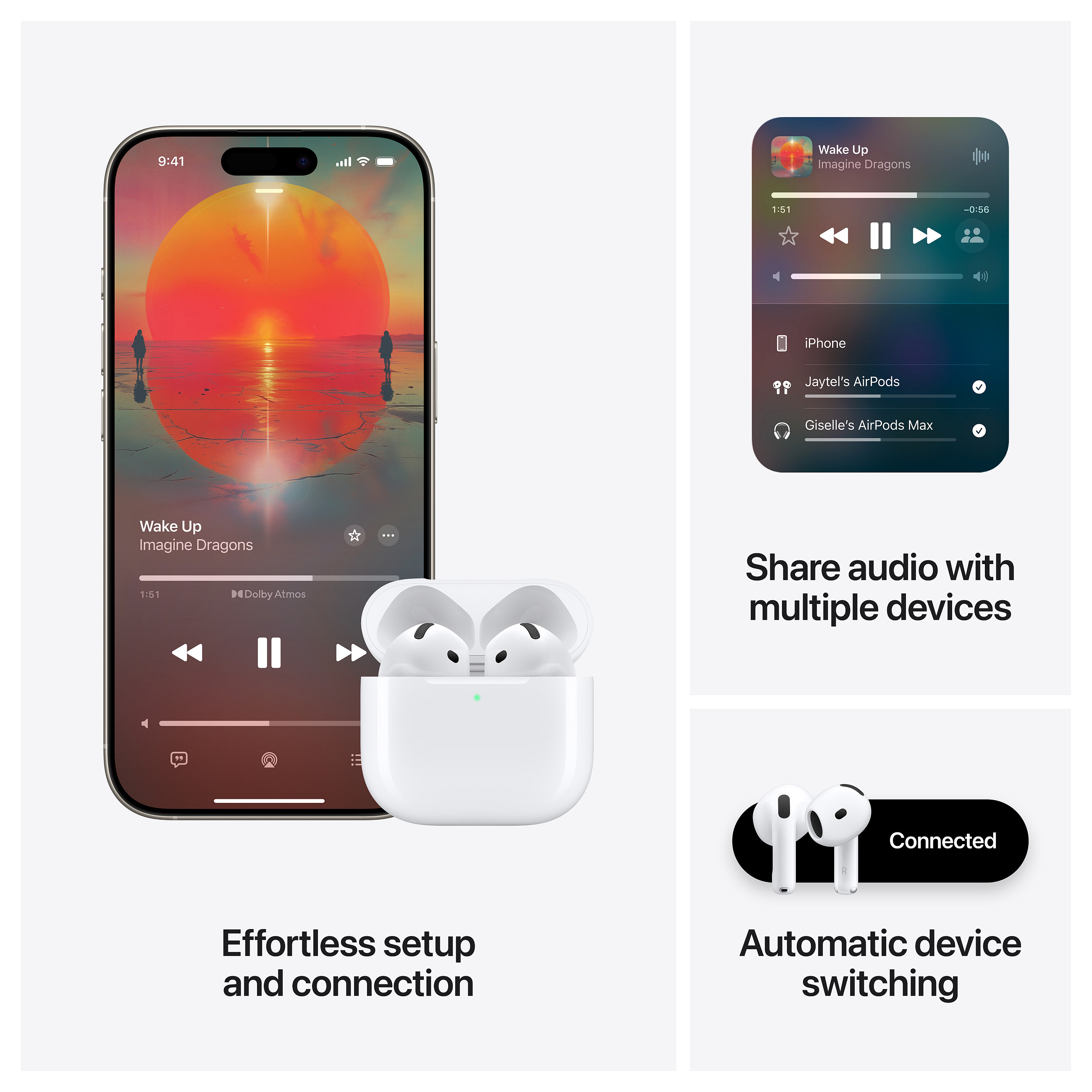 Slušalice APPLE AirPods 4 In-Ear bijele (ANC, bežične, USB-C)-8