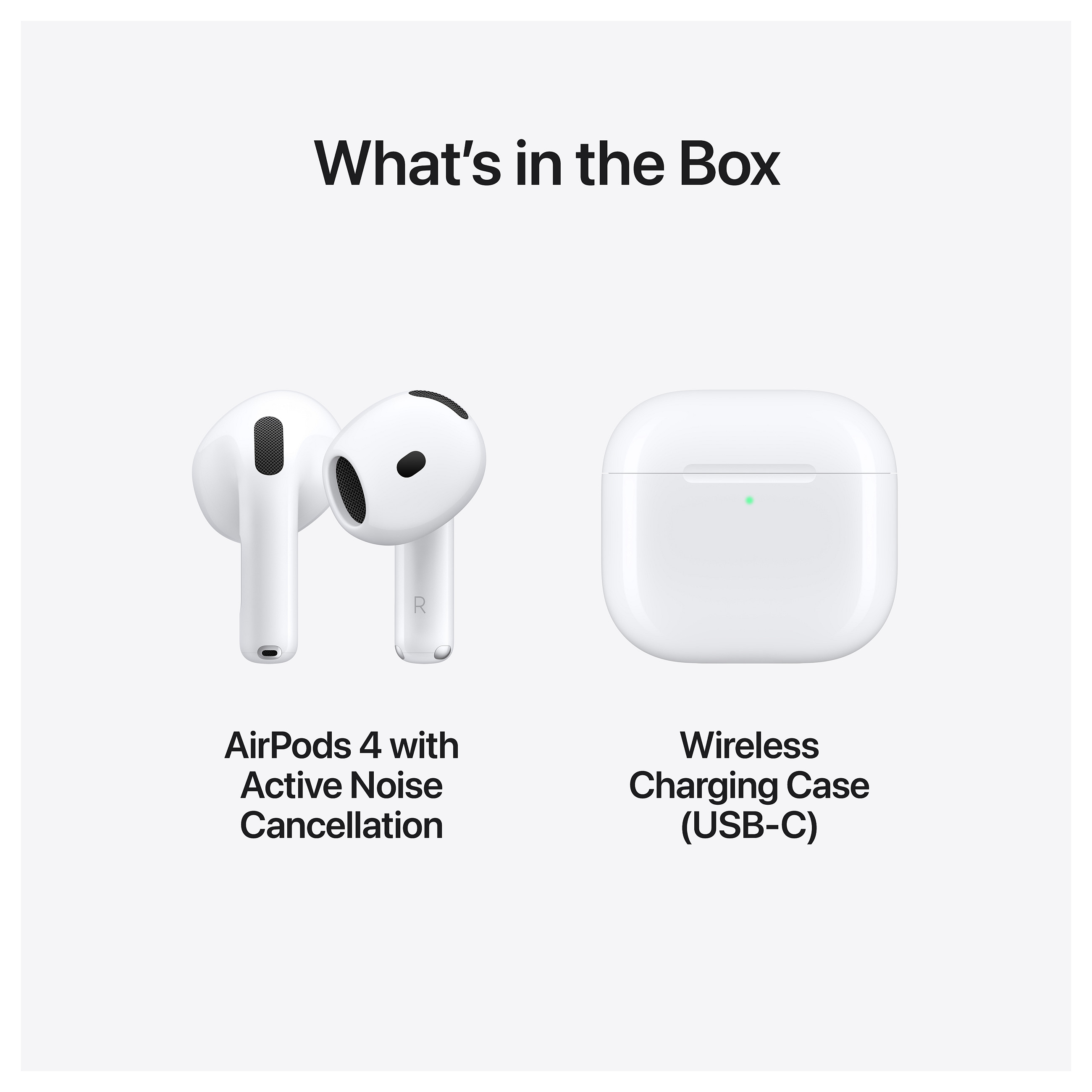 Slušalice APPLE AirPods 4 In-Ear bijele (ANC, bežične, USB-C)-9
