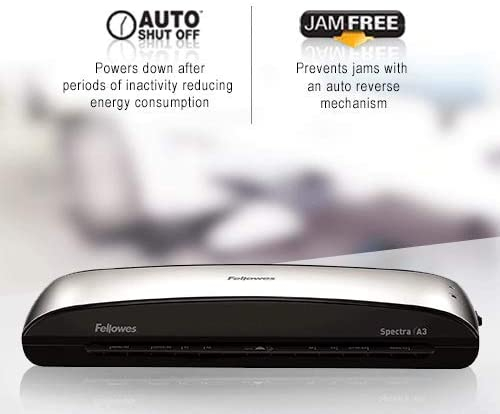 Fellowes Spectra A3 Cold/hot laminator Black, Grey-3