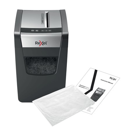 Uništavač papira REXEL Momentum X312-SL (rezanje na čestice) crno-sivi-1
