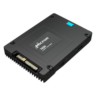 SSD Micron 7450 MAX (1.6 TB, U.3, NVMe, PCI 4.0) MTFDKCB1T6TFS-1BC1ZABYYR (DWPD 3)-0