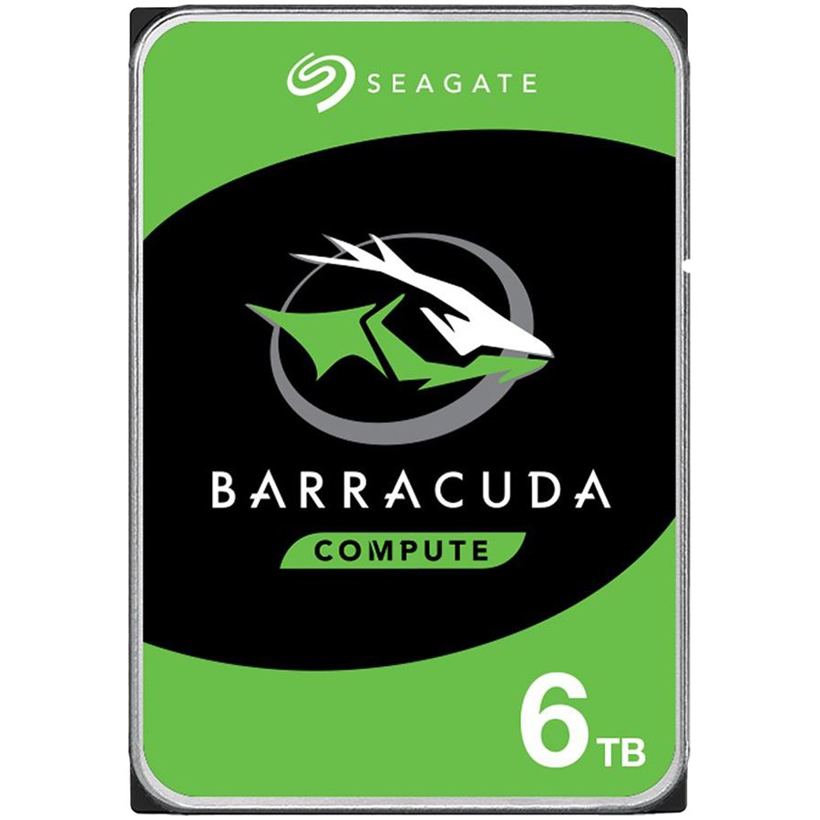 HDD SEAGATE Barracuda 3.5" (6 TB, Serial ATA III, 5400 RPM, 256 MB)