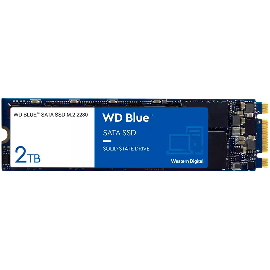 SSD disk WD Blue 2TB M.2 SATA WDS200T3B0B-2