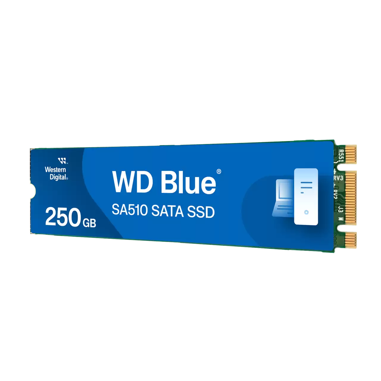 SSD disk WD Blue 2TB M.2 SATA WDS200T3B0B-0