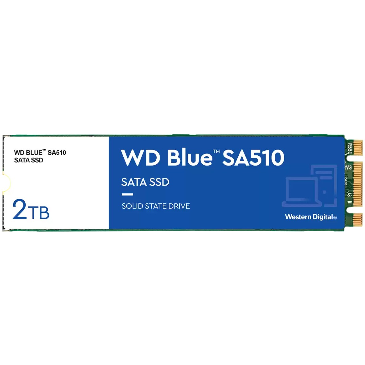SSD disk WD Blue 2TB M.2 SATA WDS200T3B0B-8