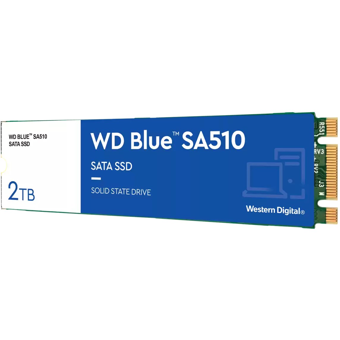 SSD disk WD Blue 2TB M.2 SATA WDS200T3B0B-9