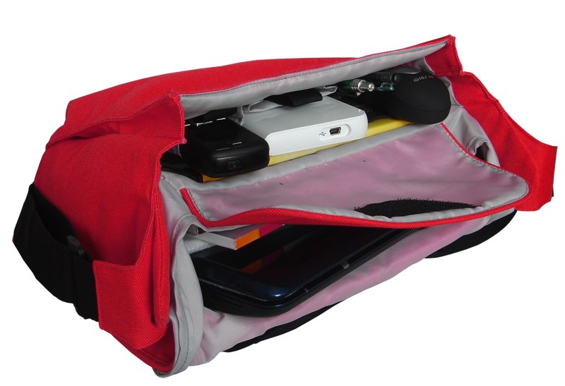 Torba za laptop ADDISON ADD1301 (25.9 cm (10.2''), Messenger case, Crvena)-2