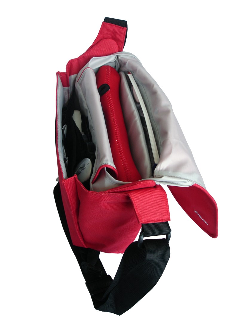 Torba za laptop ADDISON ADD1301 (25.9 cm (10.2''), Messenger case, Crvena)-3