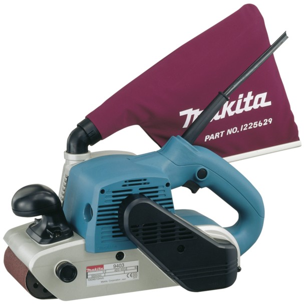 Brusilica za remen MAKITA 9403J prijenosna (1200 W, brzina remena 500 m/min)-0