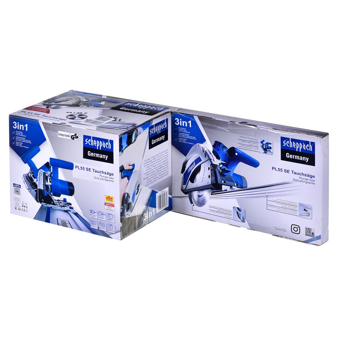 Kružna pila SCHEPPACH PL55 (16 cm, 9500 RPM, 1200 W) crna, plava, srebrna-11