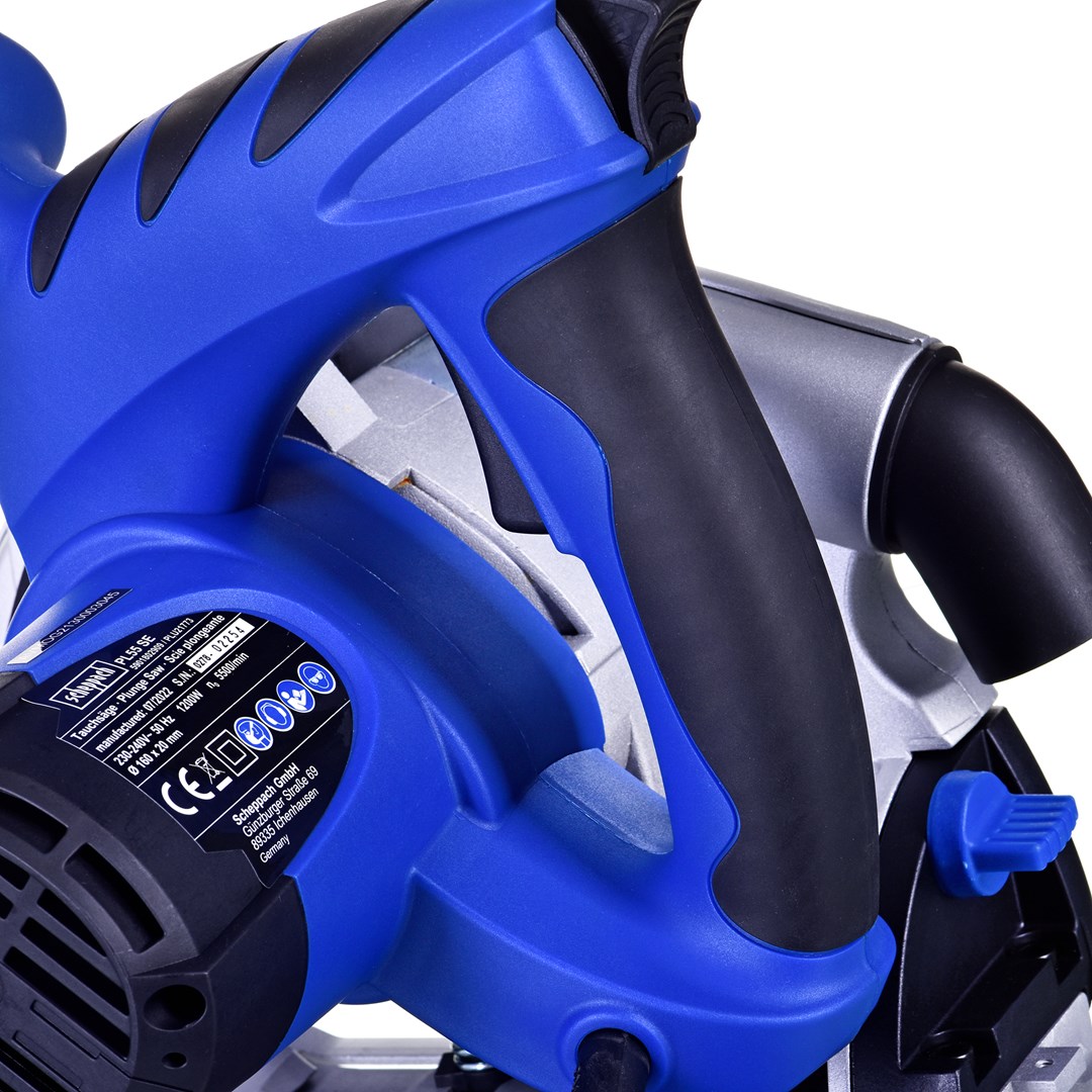 Kružna pila SCHEPPACH PL55 (16 cm, 9500 RPM, 1200 W) crna, plava, srebrna-14