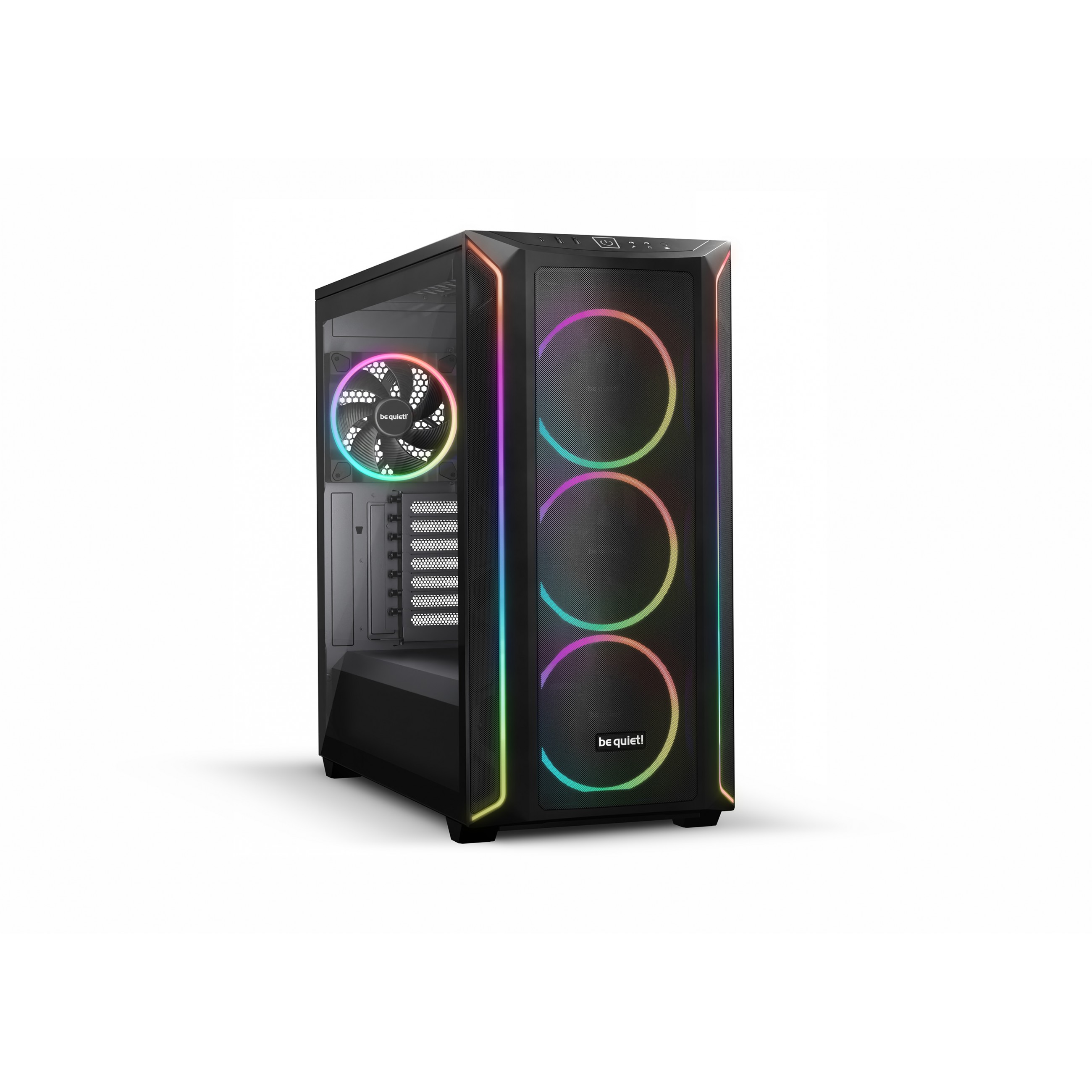 Kućište za računalo BE QUIET! Shadow Base 800 FX Black Midi Tower (USB 3.2 Gen 2, podrška za HDD 2.5" i 3.5", težina 12.3 kg, dimenzije 247x550x522 mm, podrška za ATX, micro ATX, Mini-ITX, EATX matične ploče)-0