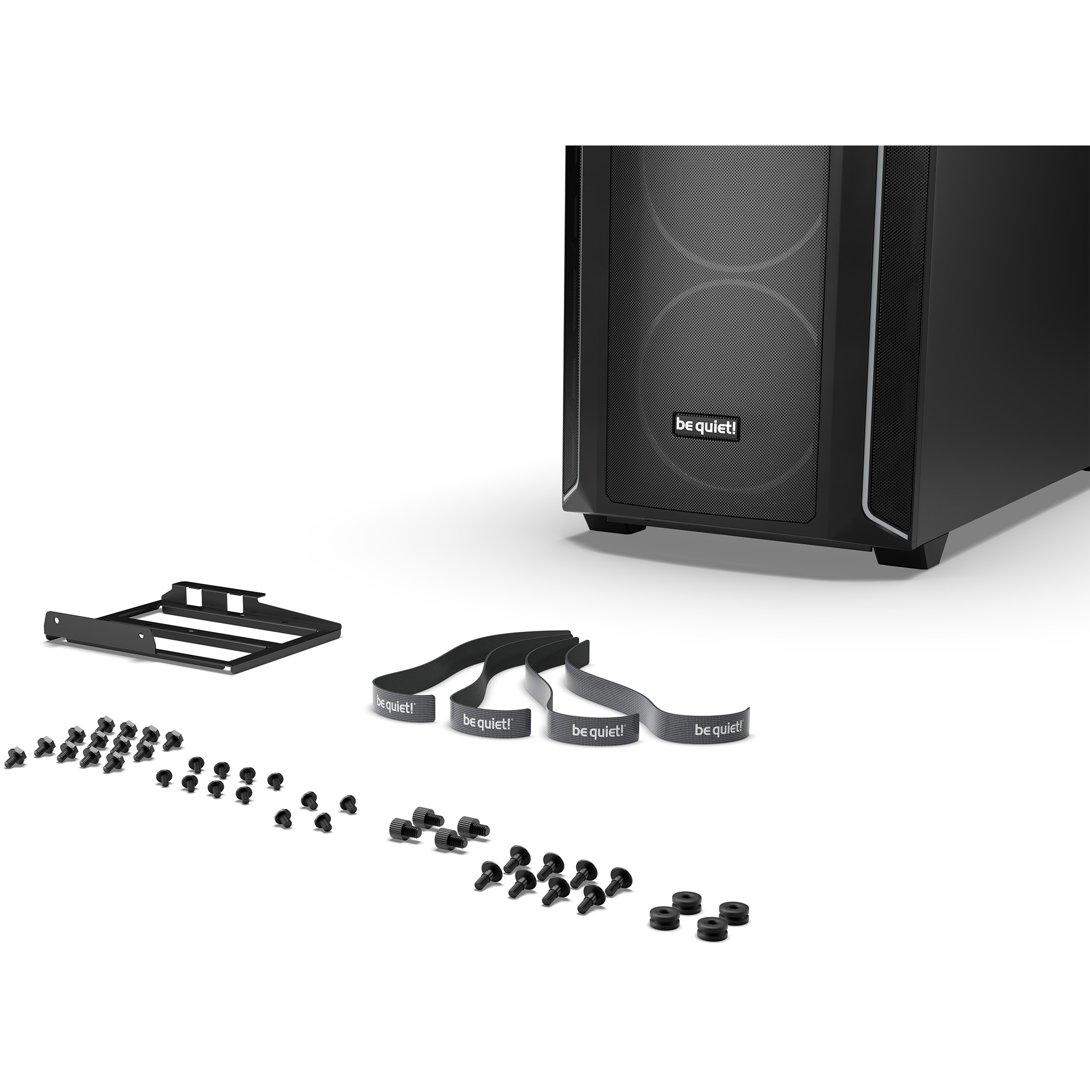 Kućište za računalo BE QUIET! Shadow Base 800 FX Black Midi Tower (USB 3.2 Gen 2, podrška za HDD 2.5" i 3.5", težina 12.3 kg, dimenzije 247x550x522 mm, podrška za ATX, micro ATX, Mini-ITX, EATX matične ploče)-2