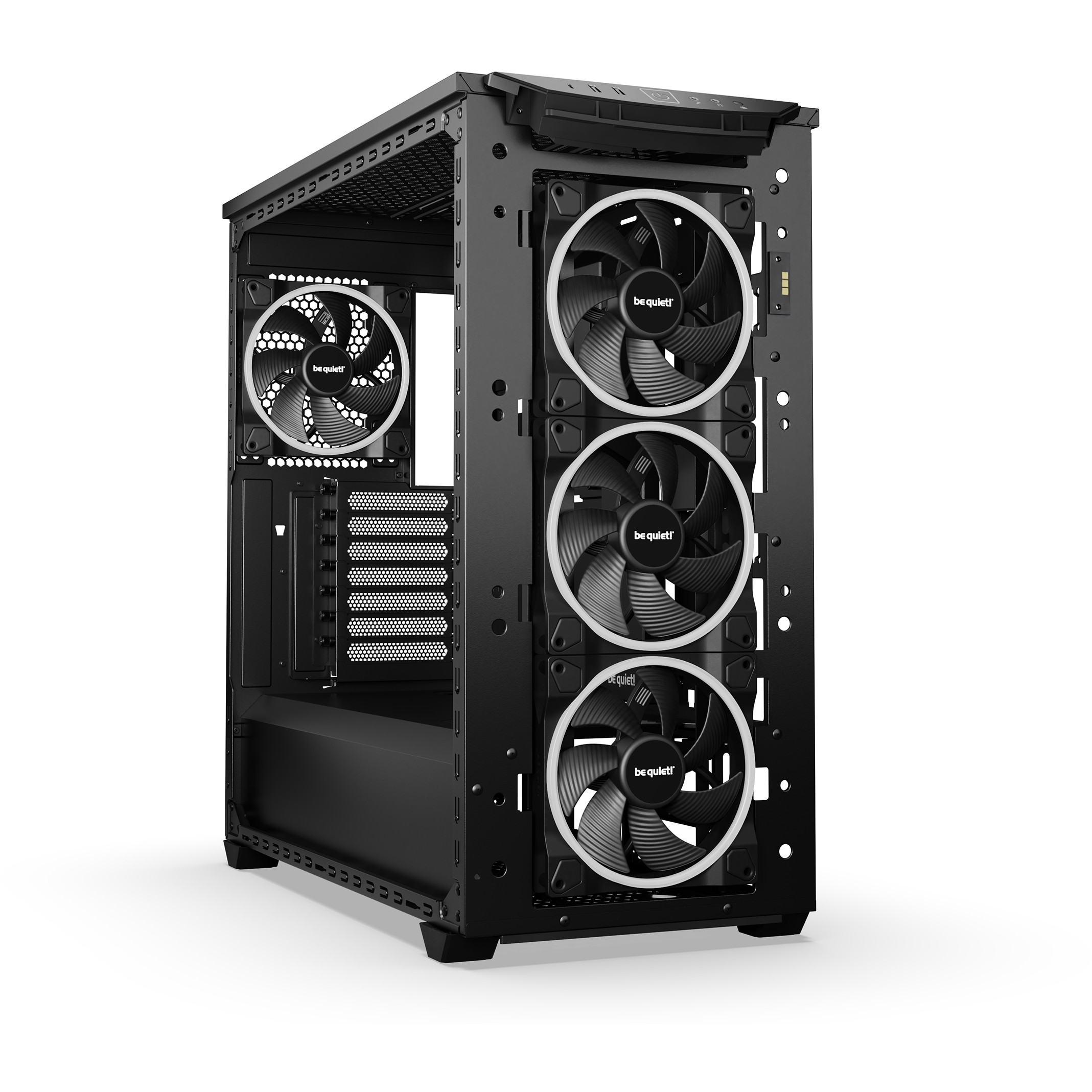 Kućište za računalo BE QUIET! Shadow Base 800 FX Black Midi Tower (USB 3.2 Gen 2, podrška za HDD 2.5" i 3.5", težina 12.3 kg, dimenzije 247x550x522 mm, podrška za ATX, micro ATX, Mini-ITX, EATX matične ploče)-3