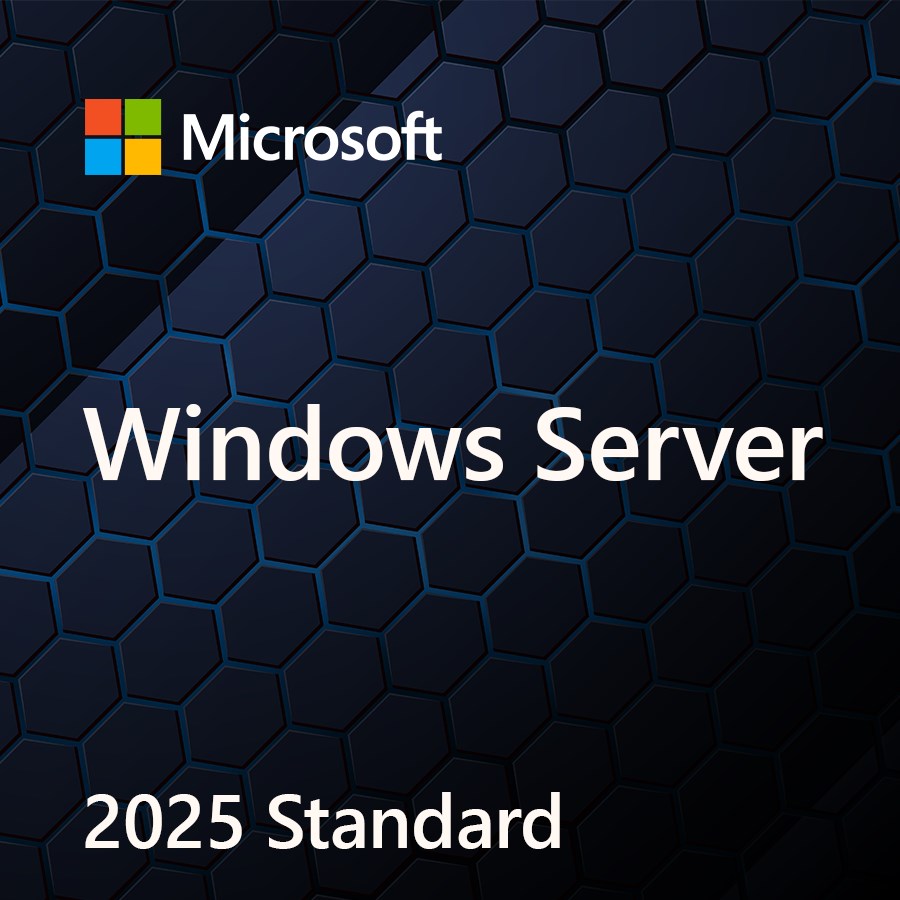 Licenca MICROSOFT Windows Svr Std 2025 64Bit PL DVD 16 core OEM
