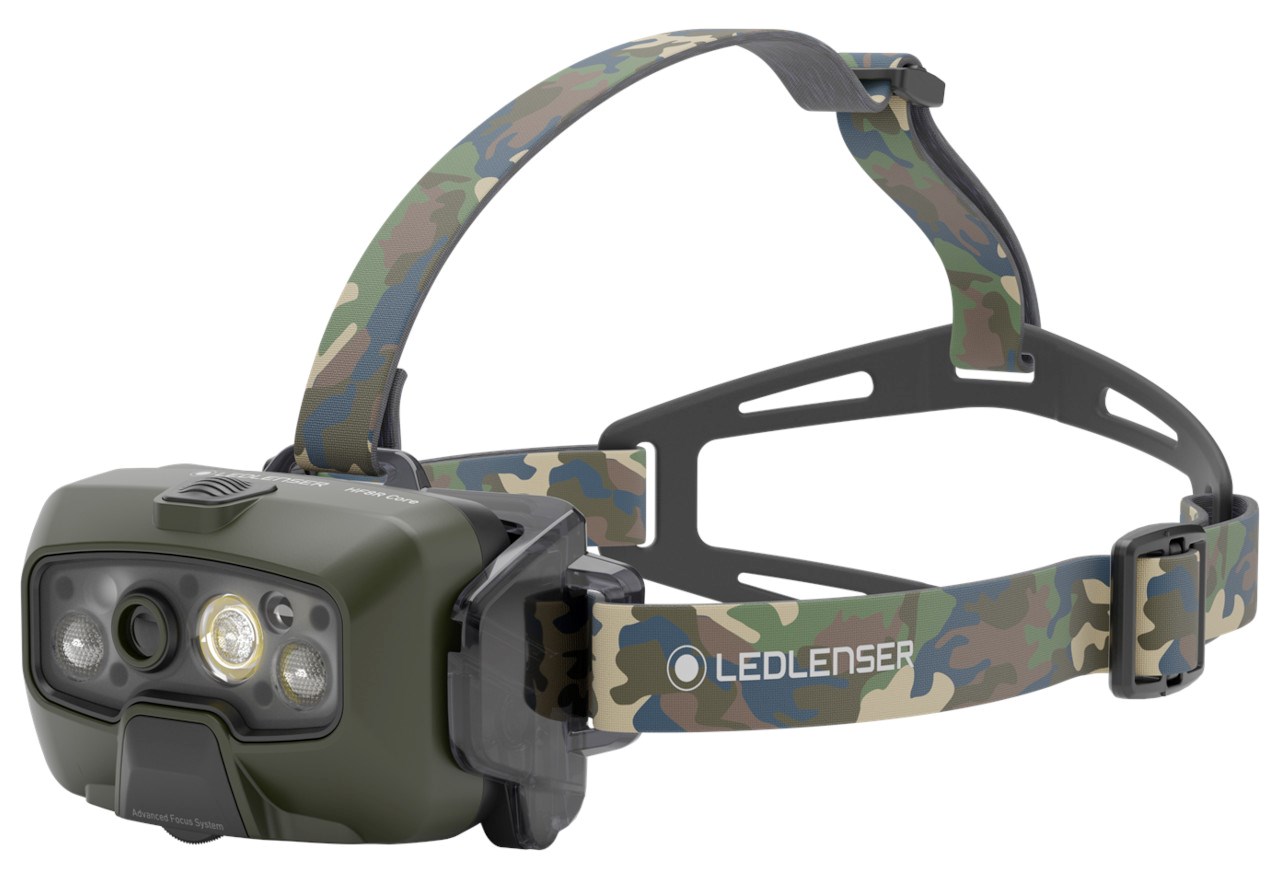 Ledlenser HF8R Core RGB Camouflage - Headband flashlight LED, green-0