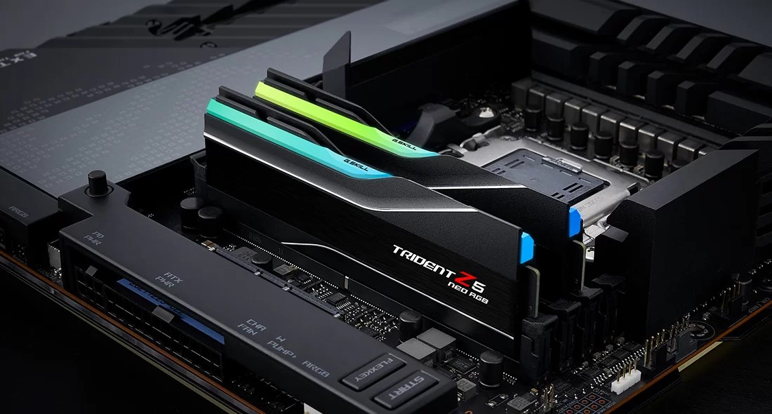 RAM G.SKILL Trident Z5 Neo RGB F5-6400J3239F24GX2-TZ5NR (48 GB, 2 x 24 GB, DDR5, 6400 MHz)-1