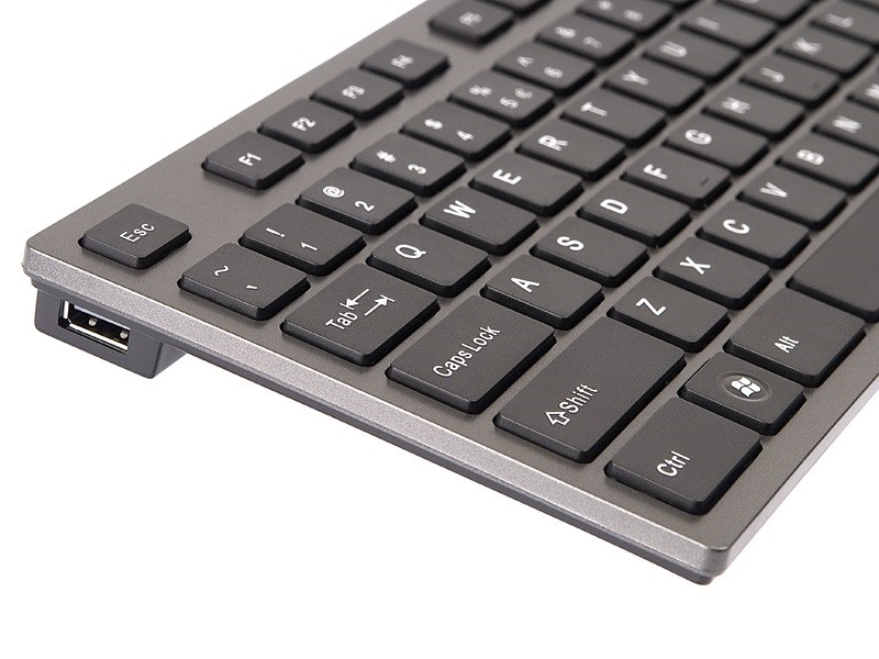 Tipkovnica A4TECH KV-300H (USB, QWERTY, crna, siva) – internacionalna non HR tipkovnica-2