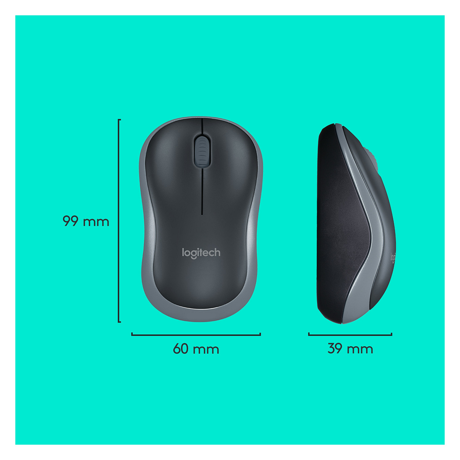 Logitech Wireless Combo MK270 keyboard Mouse included RF Wireless QWERTY US International Black, Silver – internacionalna non HR tipkovnica-11