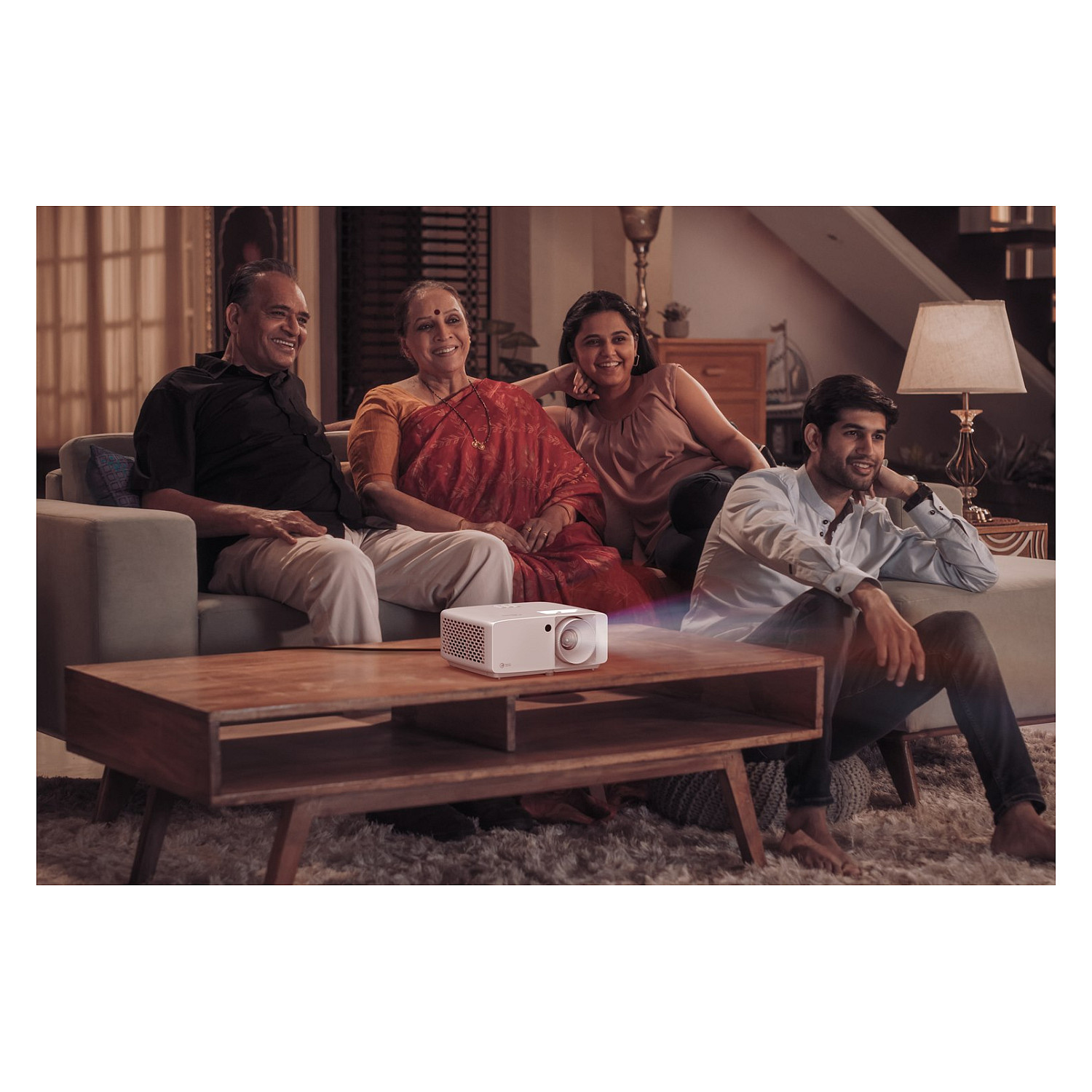 Projektor OPTOMA UHZ66 Short throw projector 4000 ANSI lumens DLP UHD 4K (3840x2160) 3D Bijeli-8